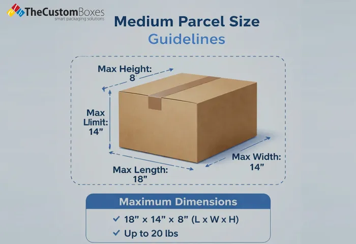 Medium Parcel Size Guidelines